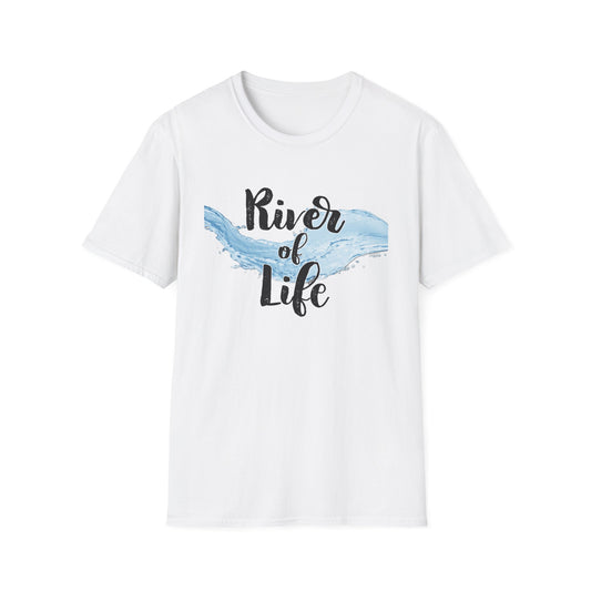River of Life - Unisex Softstyle T-Shirt