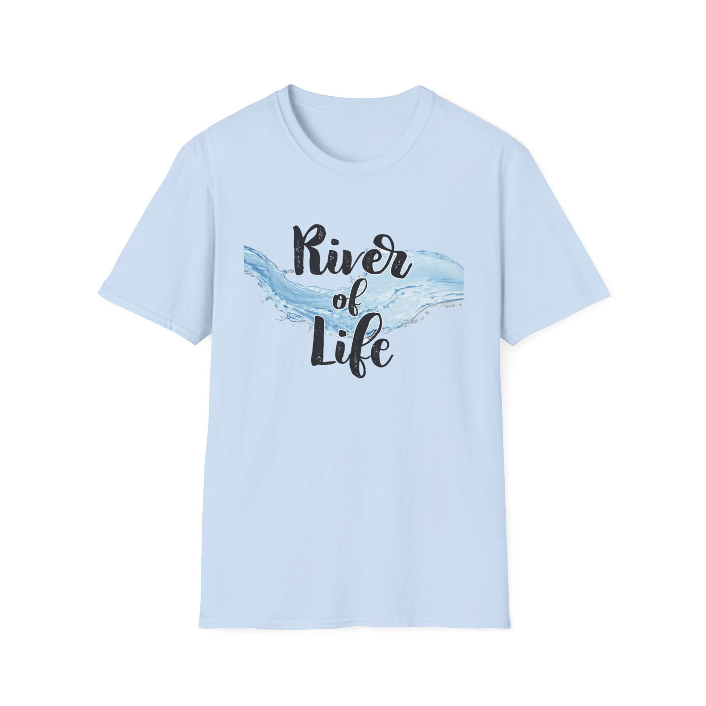 River of Life - Unisex Softstyle T-Shirt