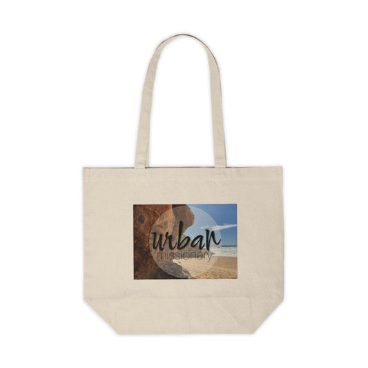 Nazare Beach - Canvas Shopping Tote